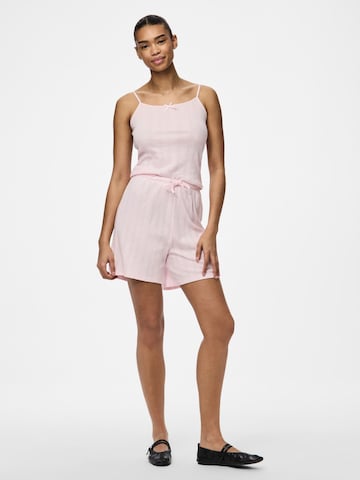 PIECES Regular Broek in Roze