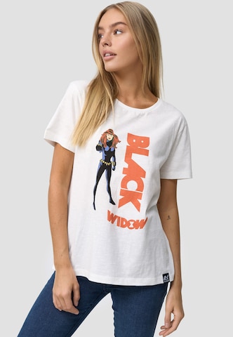 Recovered Shirt 'Black Widow Graphic' in Beige: voorkant
