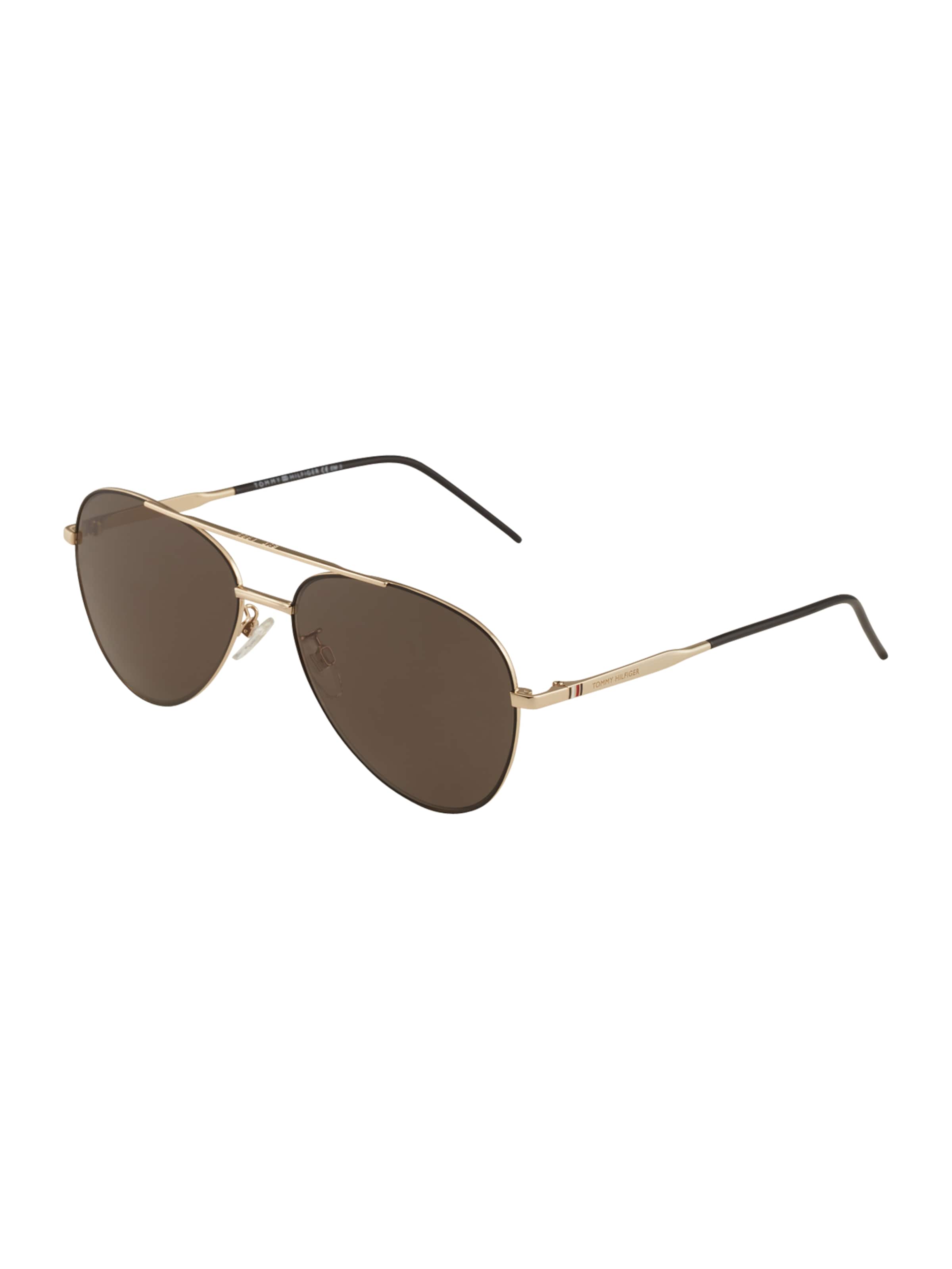 TOMMY HILFIGER Sunglasses in Gold: front
