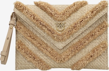 Pochette 'Flat Purse' di PINKO in marrone: frontale