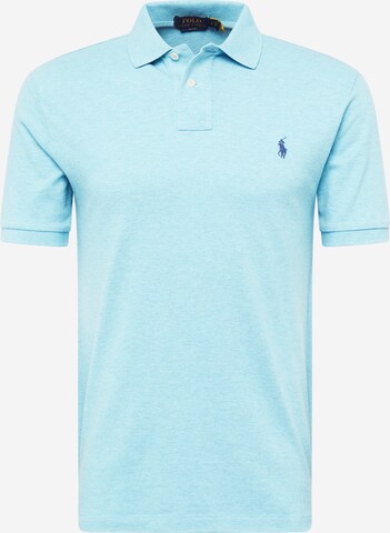 Polo Ralph Lauren Regular Fit Poloshirt in Blau: predná strana