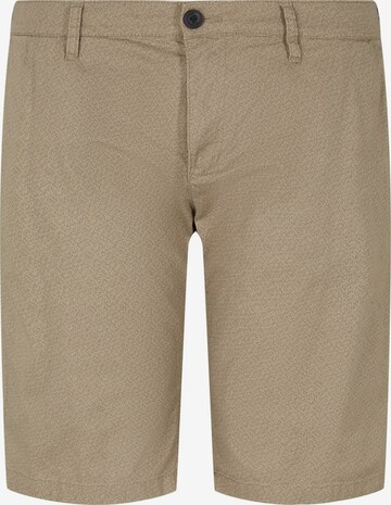 Regular Pantalon chino TOM TAILOR Men + en beige : devant