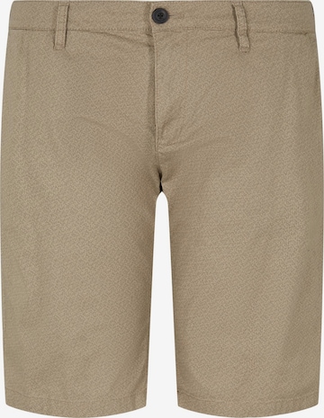 TOM TAILOR Men + Regular Chino trousers in Beige: front