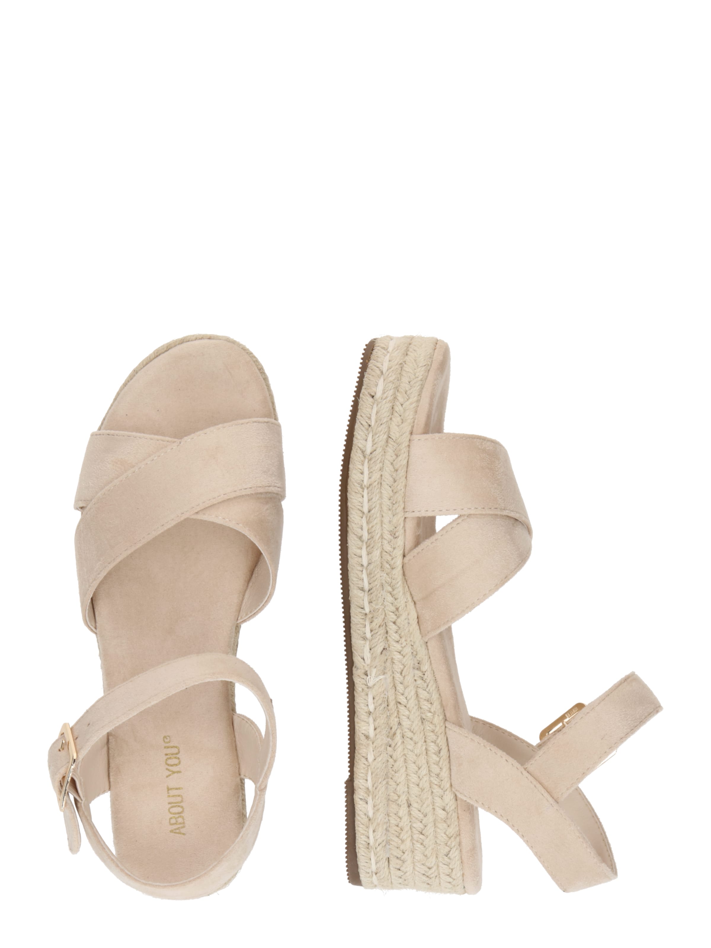 Sandale 'Leona' de la ABOUT YOU pe gri