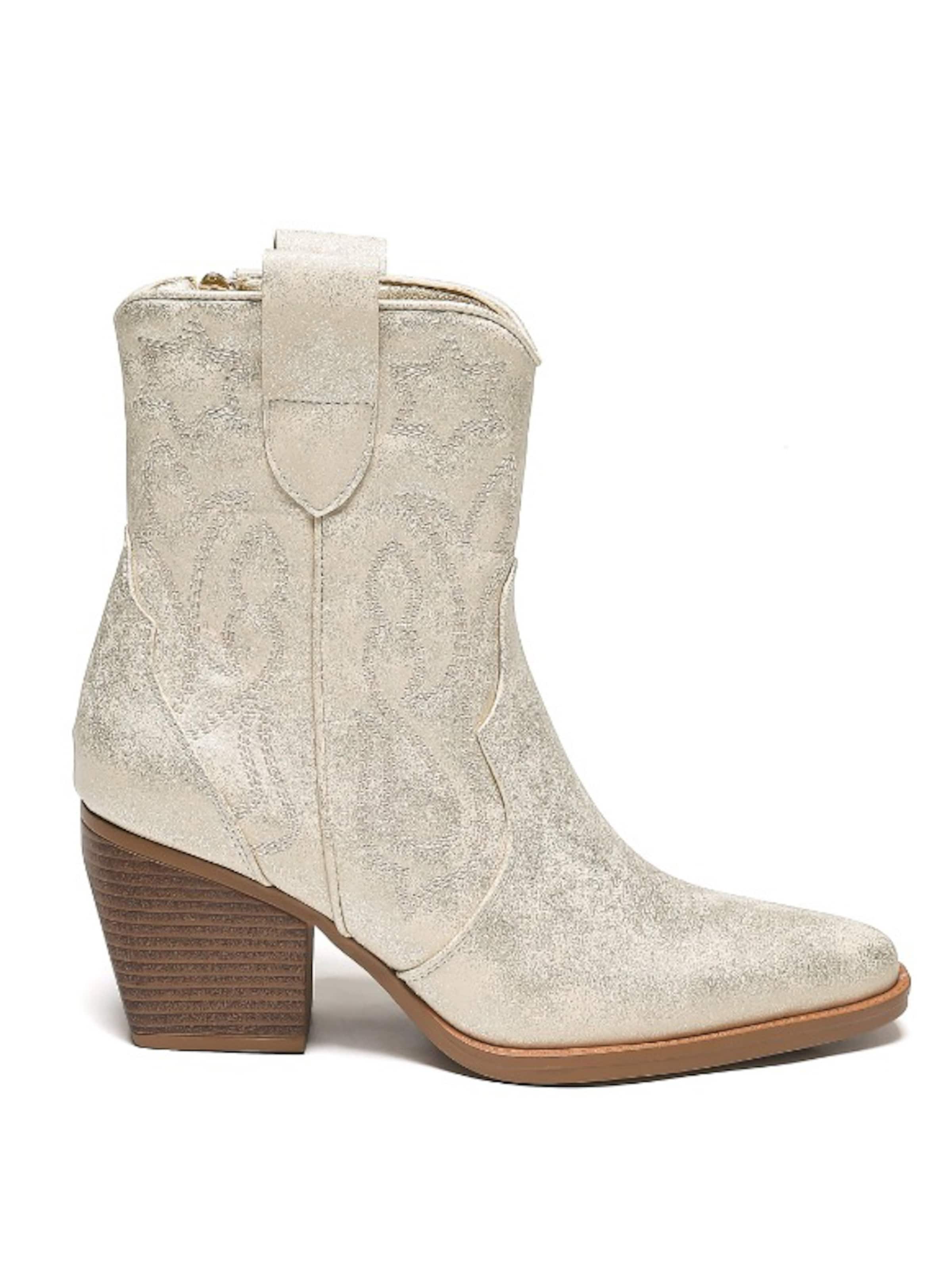 Bottes de cowboy Smile Favorites en or