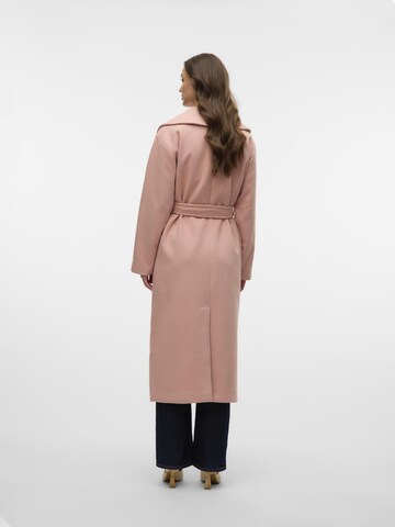 Manteau mi-saison 'VMAnne' VERO MODA en rose