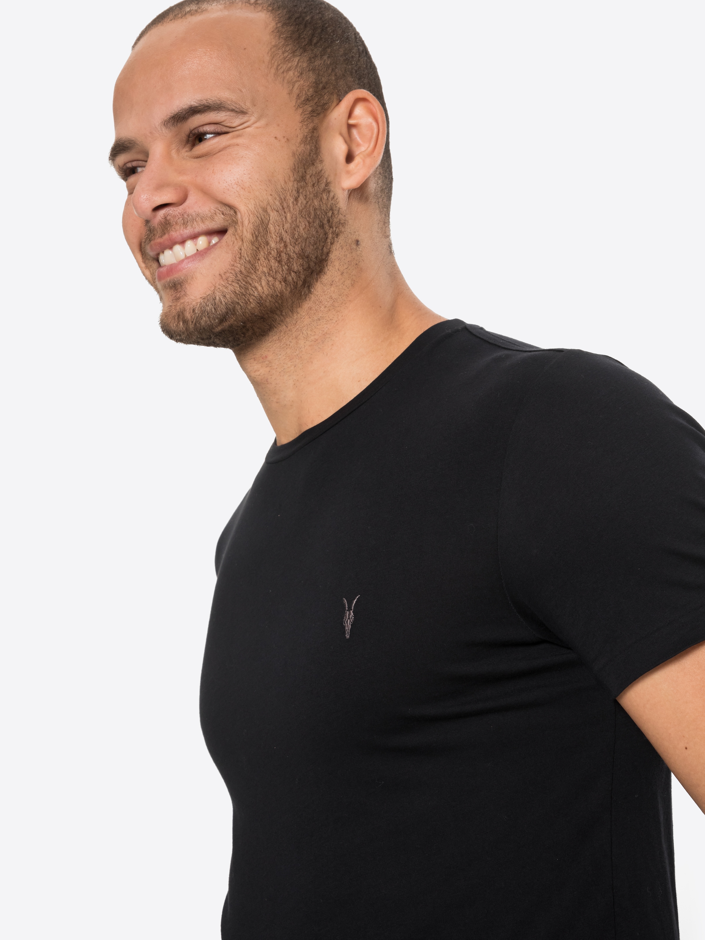 Più sostenibile Abbigliamento AllSaints Maglietta in Nero 