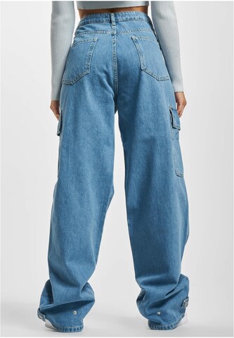 Regular Jeans cargo DEF en bleu