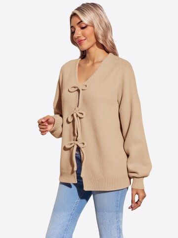 Cardigan Imily Bela en beige : devant