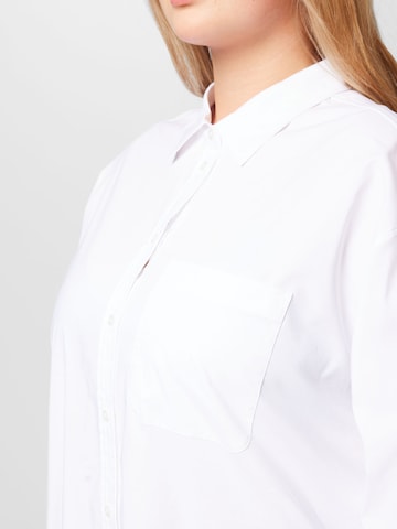 Camicia da donna di SAMOON in bianco