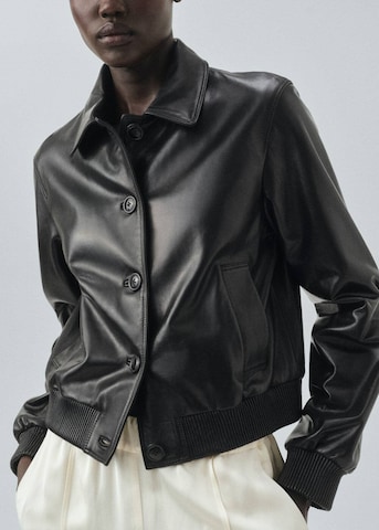 MANGO Between-Season Jacket 'Mau' in Black: front