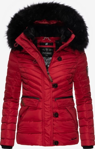 NAVAHOO Зимняя куртка 'Wisteriaa' в Красный: спереди