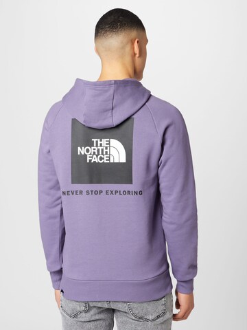 Coupe regular Sweat-shirt 'Red Box' THE NORTH FACE en violet