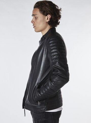 Bolongaro Trevor Between-Season Jacket 'Quilted Racer' in Black