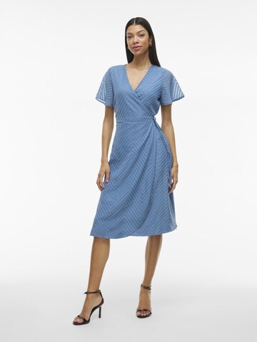VILA Jurk in Blauw