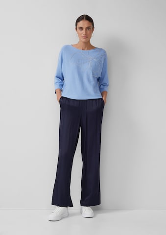 Pull-over s.Oliver BLACK LABEL en bleu