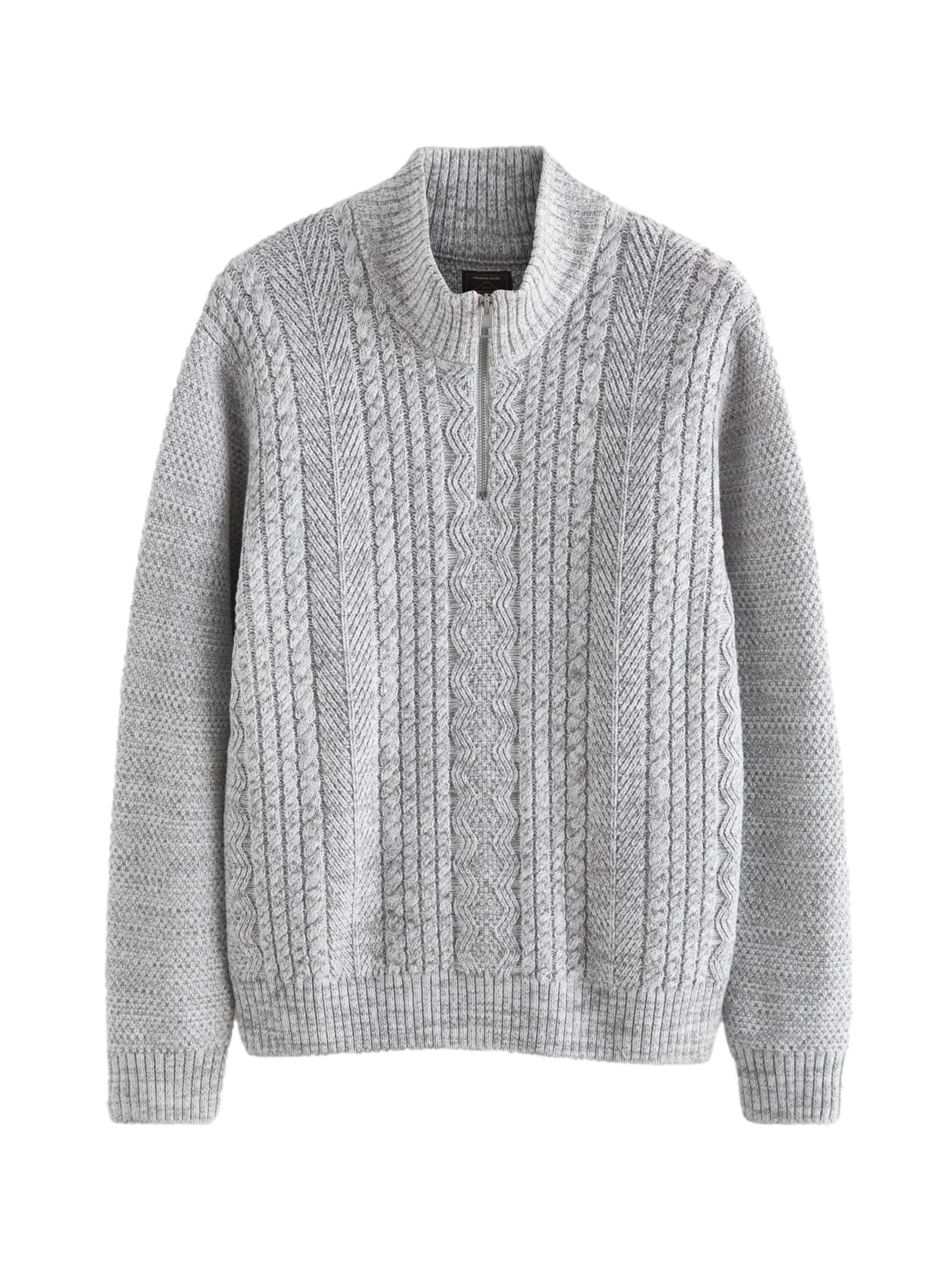Pull-over Next en gris : devant