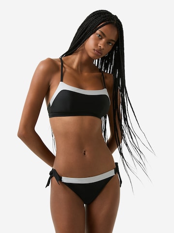 Bogner Fire + Ice Bustier Bikini in Schwarz: Vorderseite