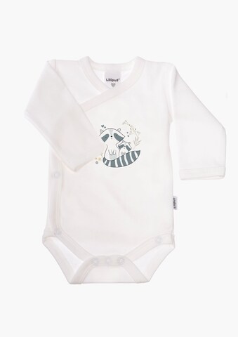 LILIPUT Wickelbody 'Waschbär' in Grau