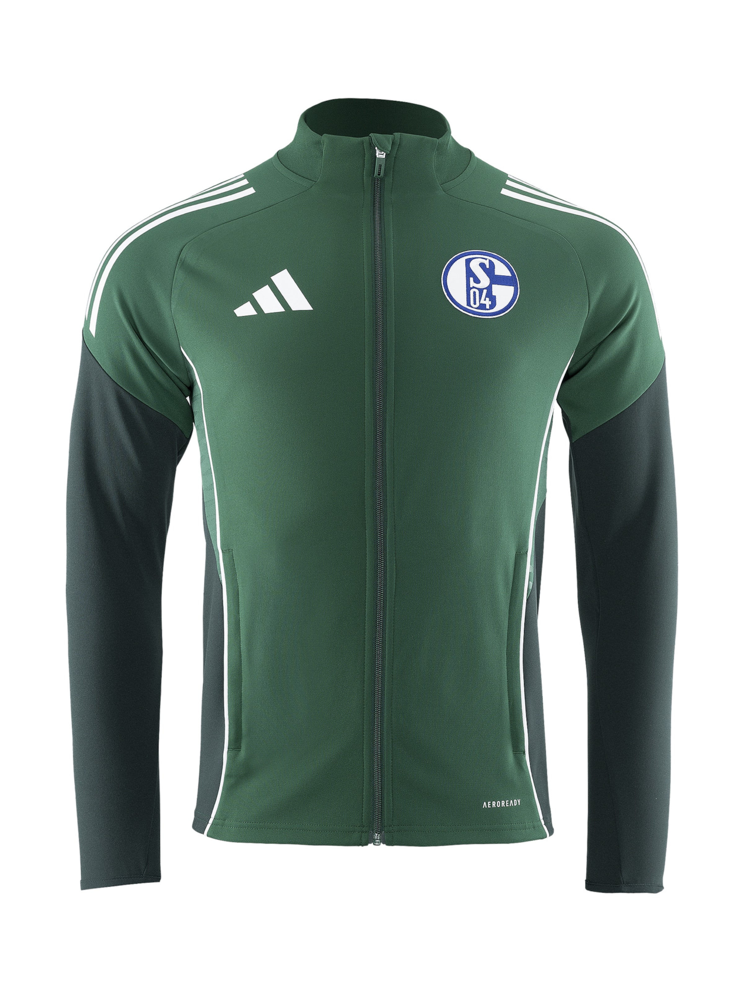 ADIDAS PERFORMANCE Sportjacke in Grün: Vorderseite