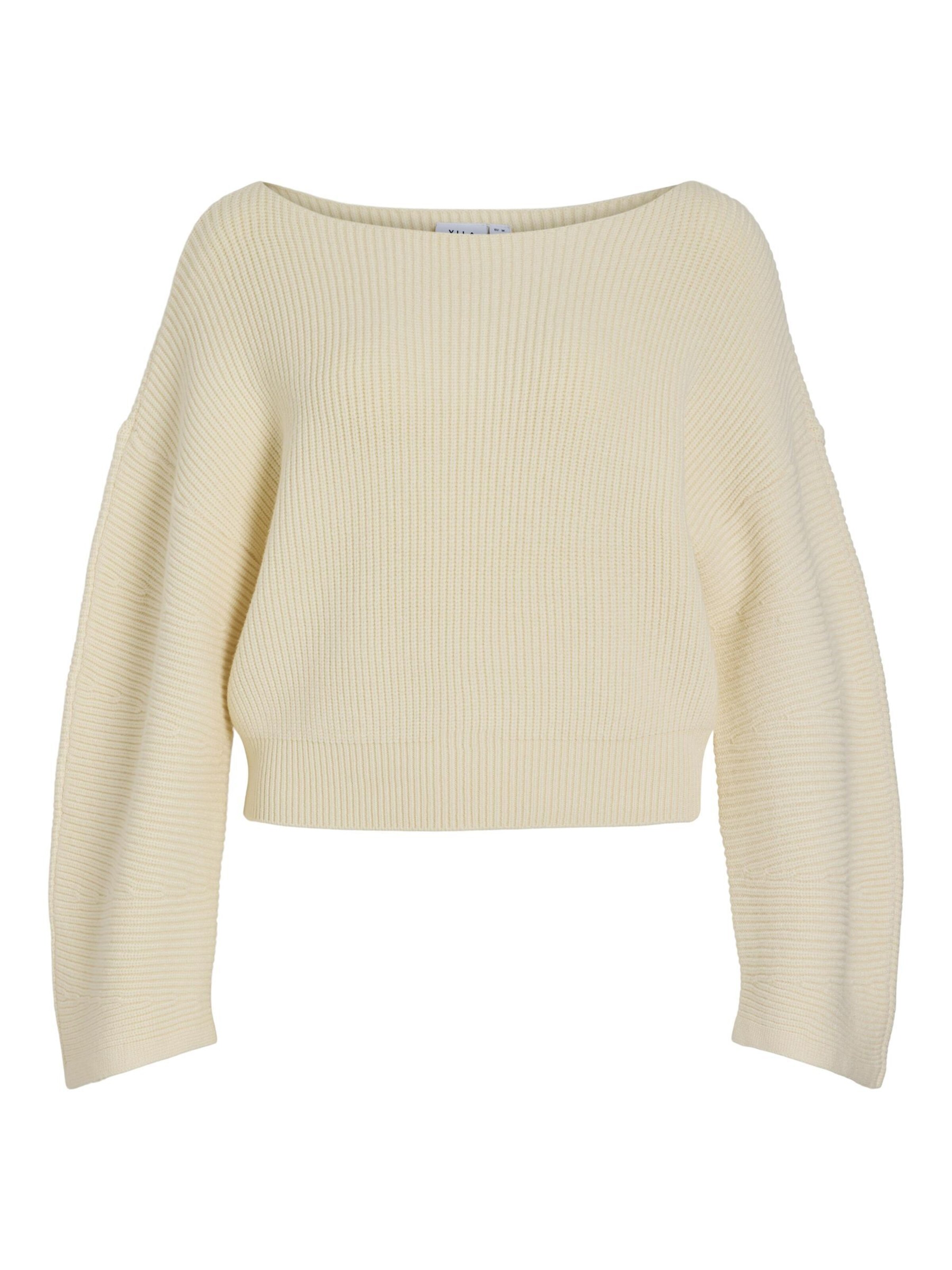 VILA Sweater in Beige: front