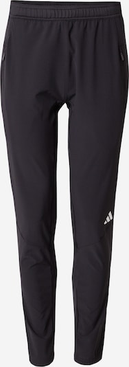 ADIDAS PERFORMANCE Pantalón deportivo 'D4T' en negro / blanco, Vista del producto