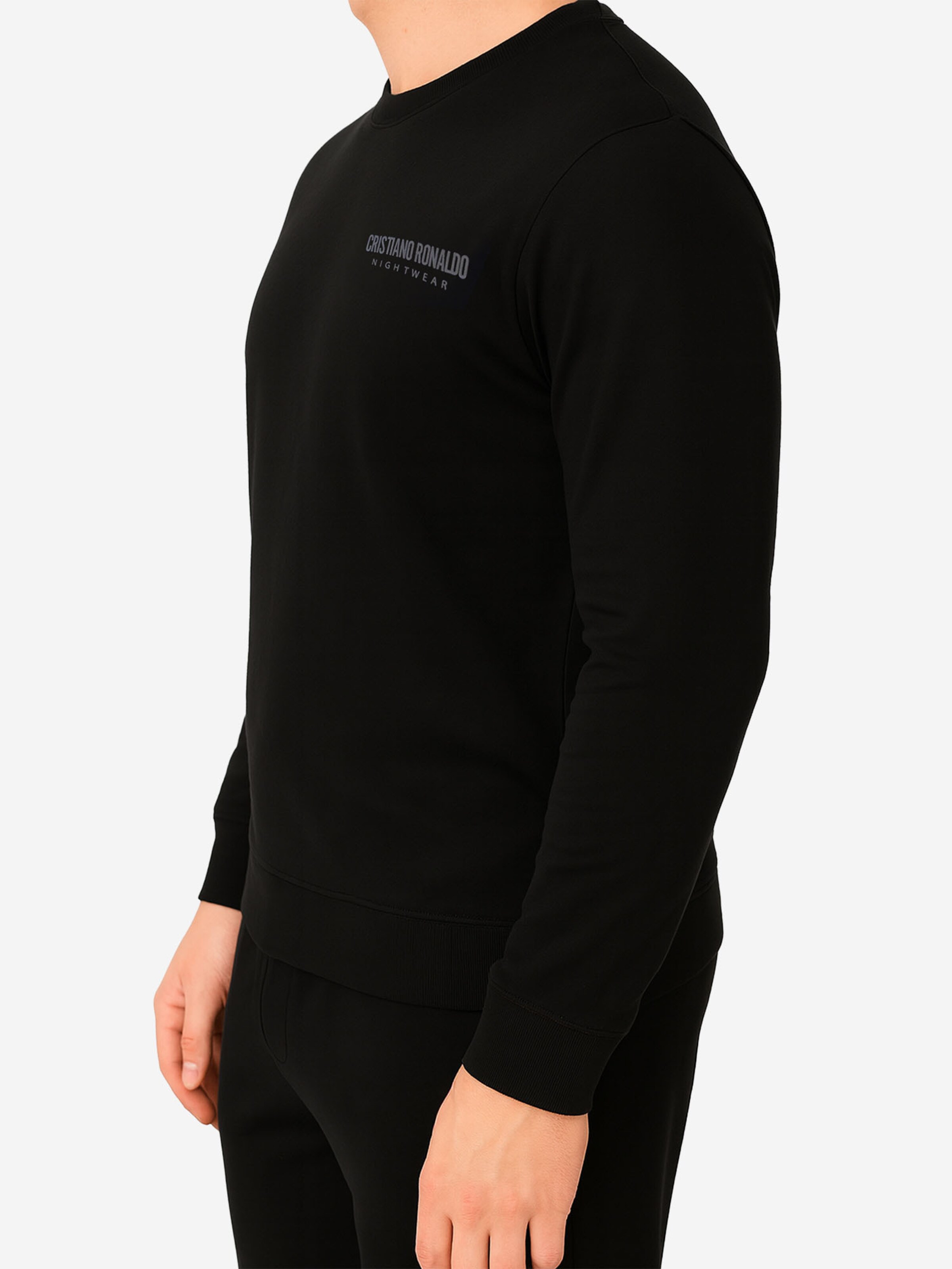 Pyjama long ' Nightwear ' CR7 - Cristiano Ronaldo en noir
