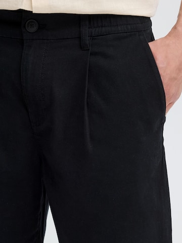 !Solid - regular Pantalón chino ' SDMohan Stretch ' en negro