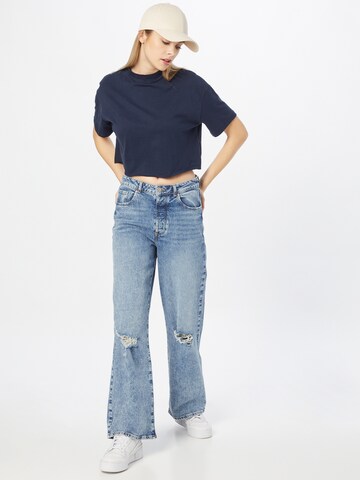 JDY Wide leg Jeans 'Cilje' in Blue