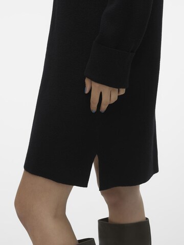 VERO MODA Knitted dress 'Goldneedle' in Black