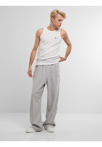 Wide leg Pantaloni di Karl Kani in grigio