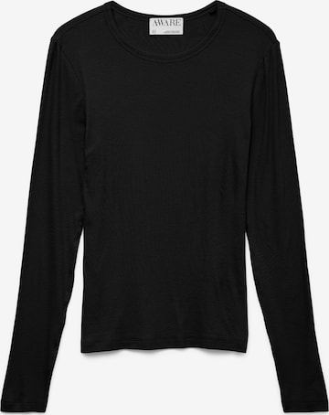 Aware - Camisa 'AWIRWINA' em preto: frente