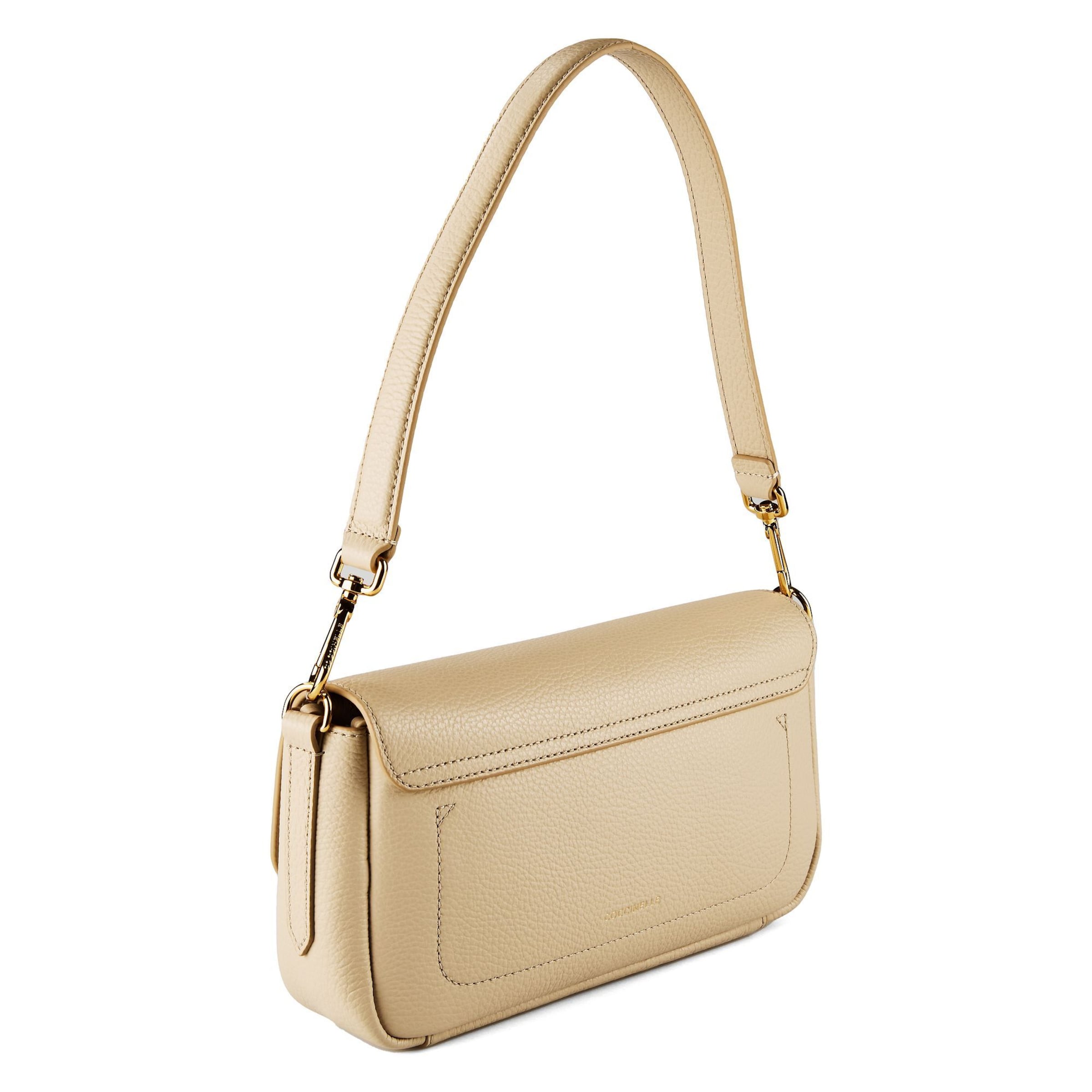 Coccinelle Shoulder bag 'C-Me Lock' in Beige