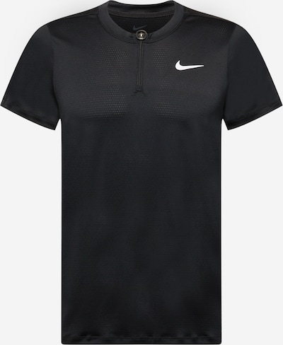 NIKE Camisa funcionais em preto / branco, Vista do produto