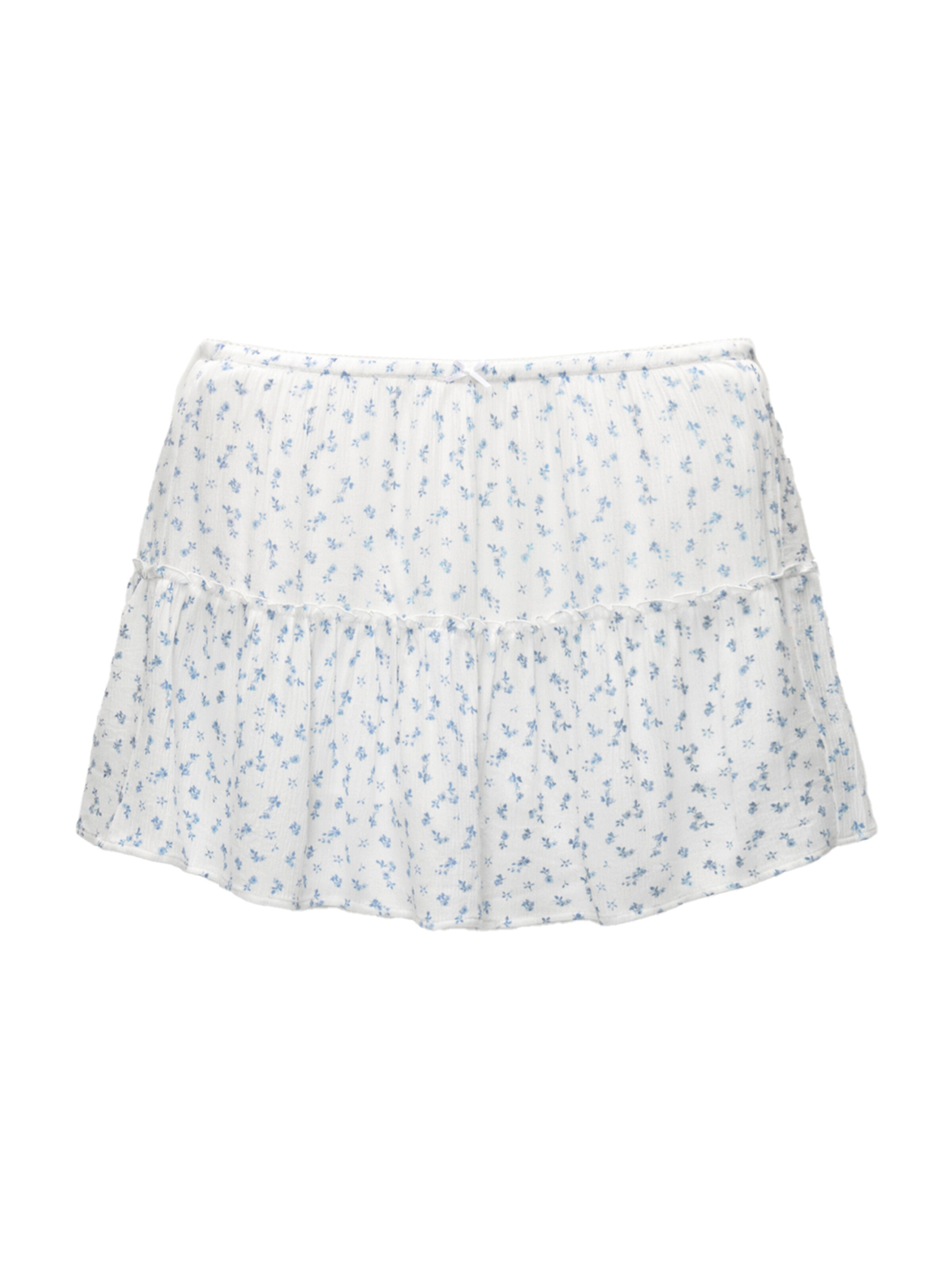 Gonna di Pull&Bear in bianco: frontale