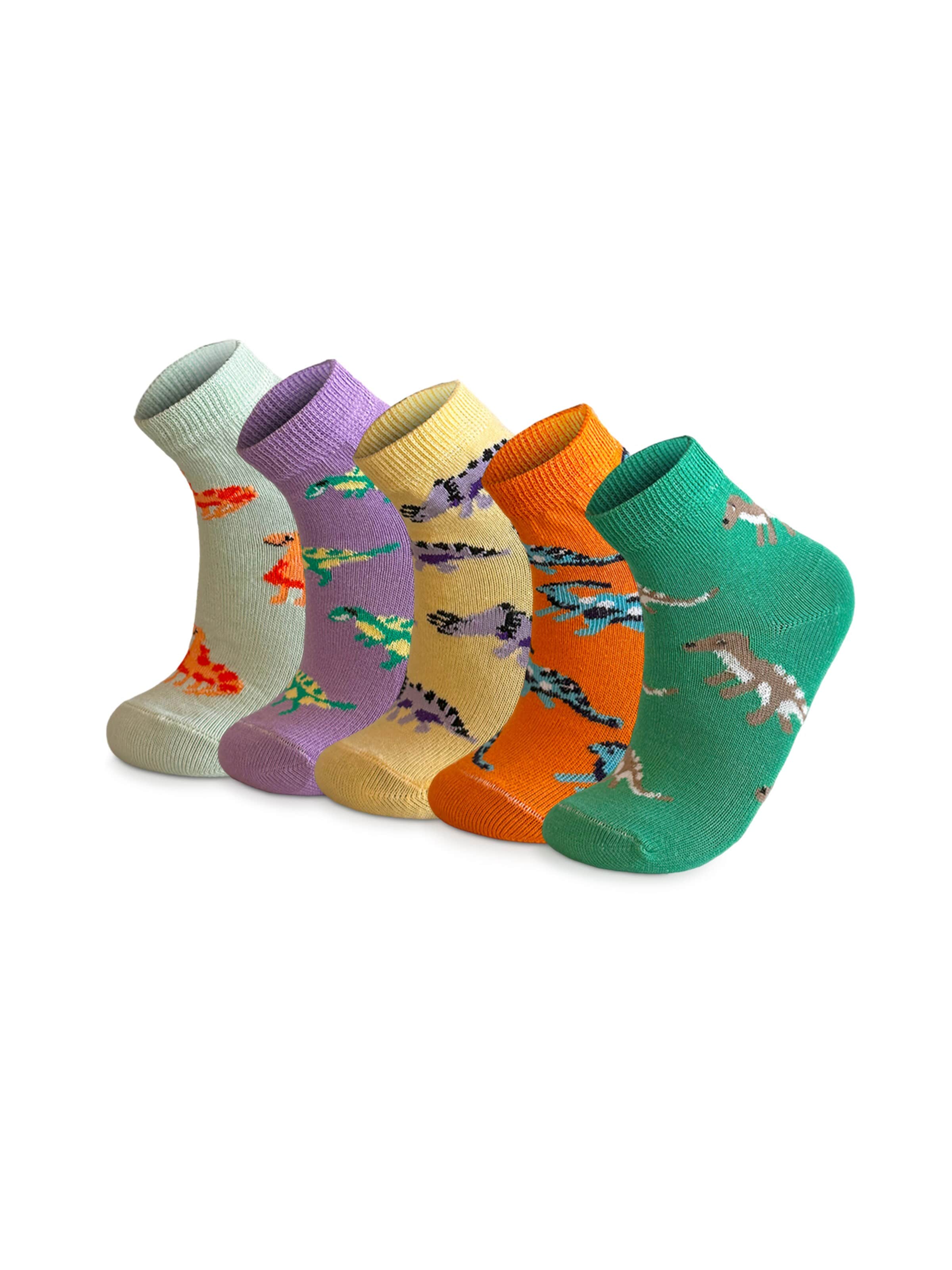 Calzino 'Süße Tiere' di Crea Socks in colori misti: frontale