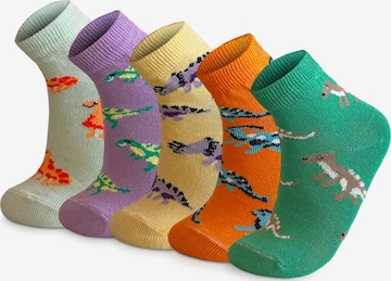 Crea Socks Sokken 'Süße Tiere' in Gemengde kleuren: voorkant