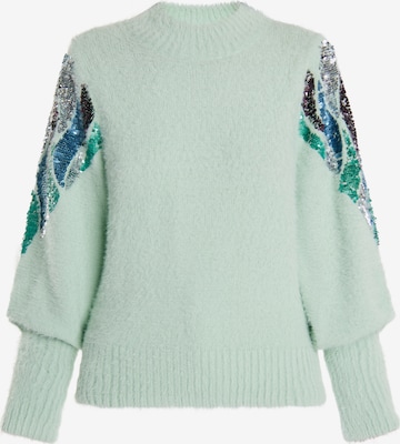 Pull-over 'Gaya' IZIA en vert : devant