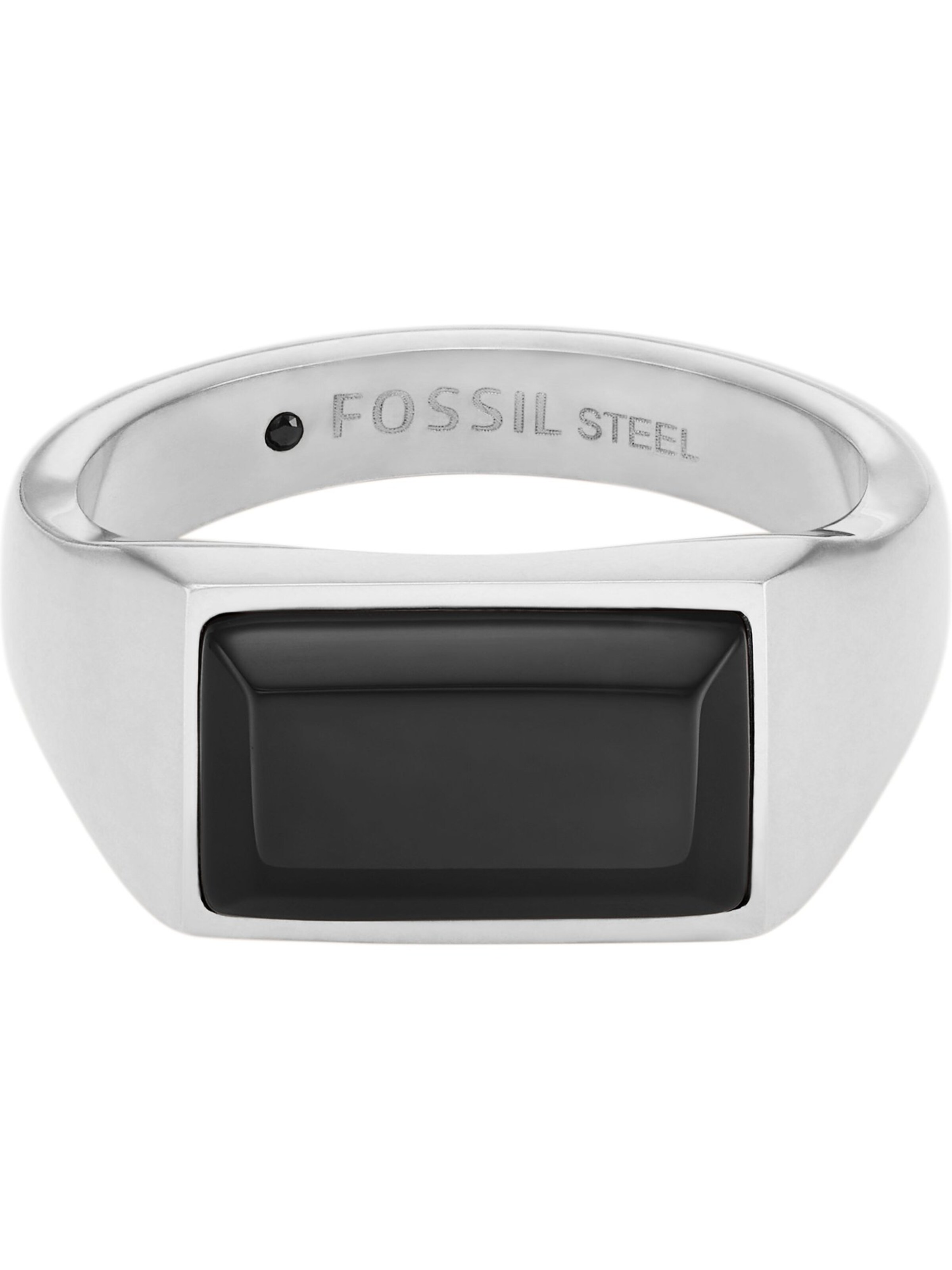 FOSSIL Ring in Silber: Vorderseite