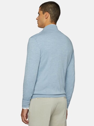 Boggi Milano Knit Cardigan in Blue