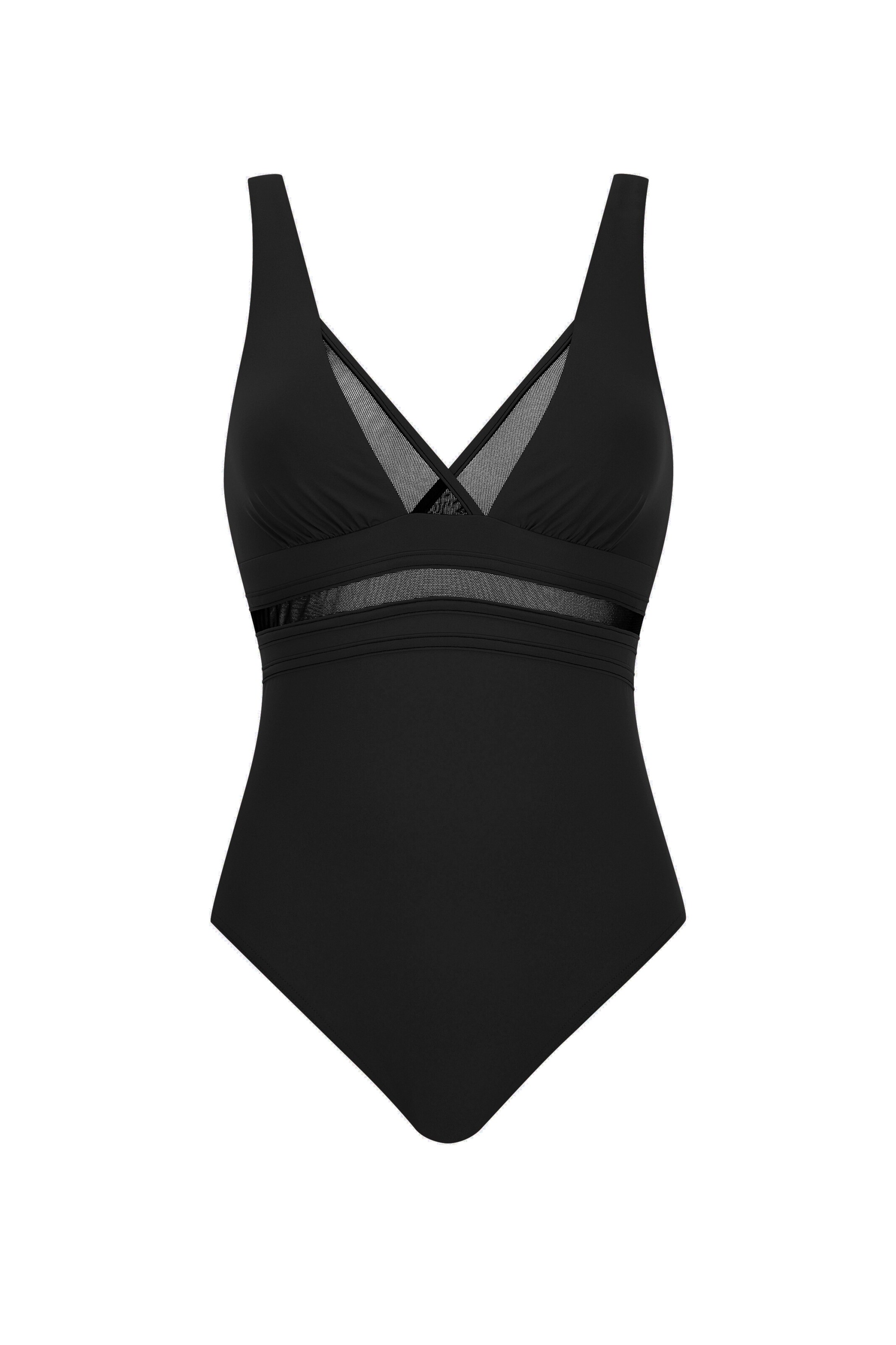 SUNFLAIR Swimsuit 'Colour Up' in Black: front