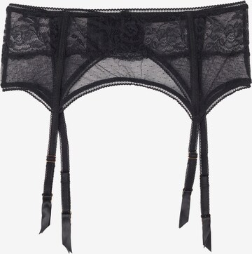 INTIMISSIMI Garter Belt 'LACE NEVER GETS OLD' in Black: front