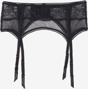 INTIMISSIMI Garter Belt 'LACE NEVER GETS OLD' in Black: front