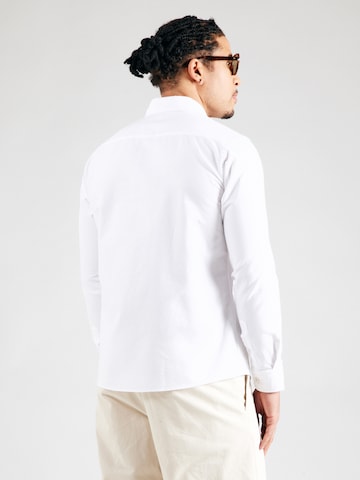 BOSS Regular Fit Hemd 'ROAN' in Weiß