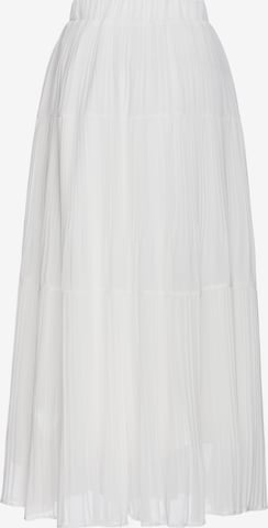 Jupe usha BLACK LABEL en blanc : devant