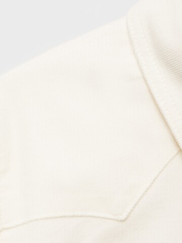Chemisier 'TANAP' MANGO en blanc