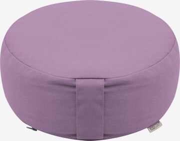 YOGISTAR.COM Pillow in Purple: front