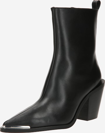 Bottines NEWD en noir : devant