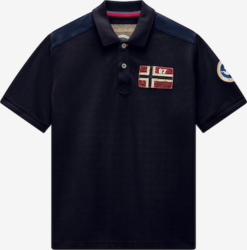 NAPAPIJRI Bluser & t-shirts 'E-ARCHIVE' i blå: forside