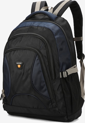 Aoking Backpack in Blue: front
